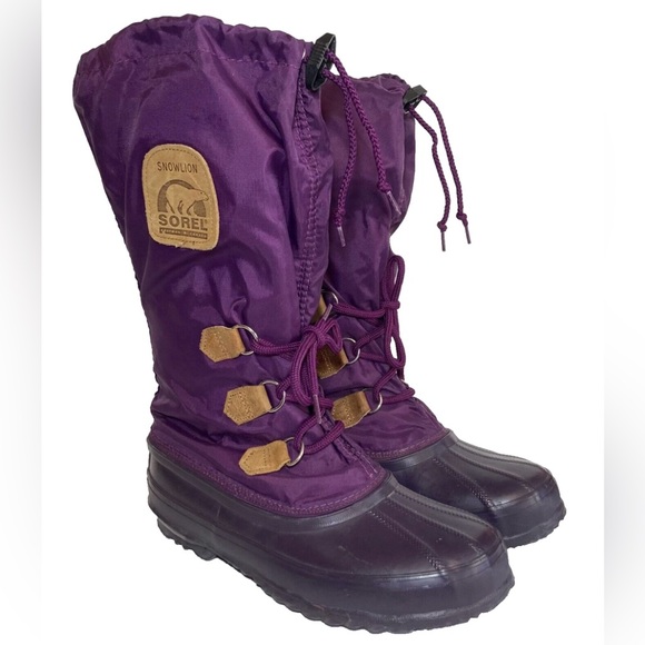 Sorel Shoes - SOREL Freesyle Winter Lined Boots Purple Sz 7